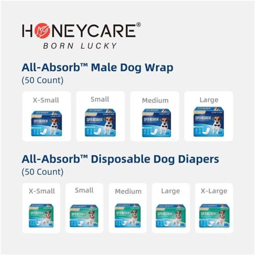 All-Absorb Puppy Training Pads | Doggie Potty Pads Absorb Eliminating Urine Odor